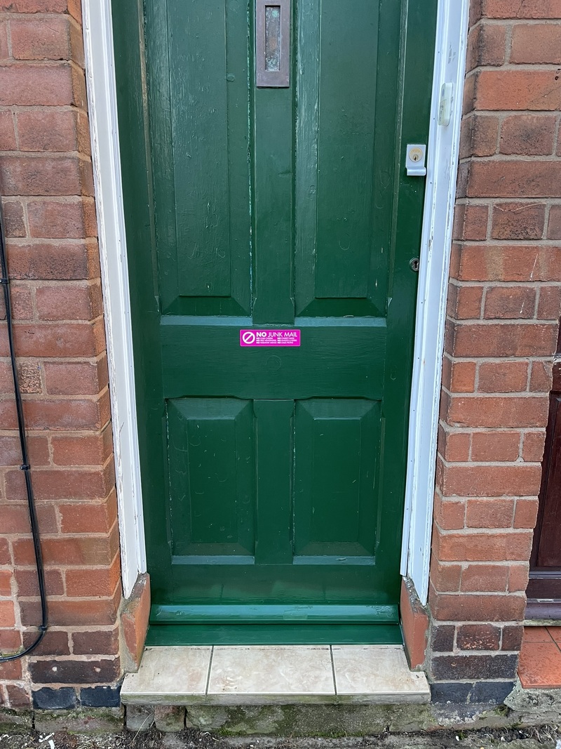 Handyman Manchester - Wood front door repairs and restoration