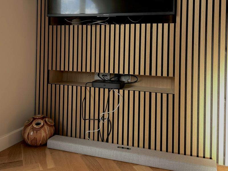 Handyman Manchester - Media wall shelf