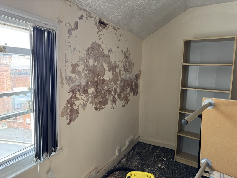 Handyman Manchester - Emergency wall repair to rental property